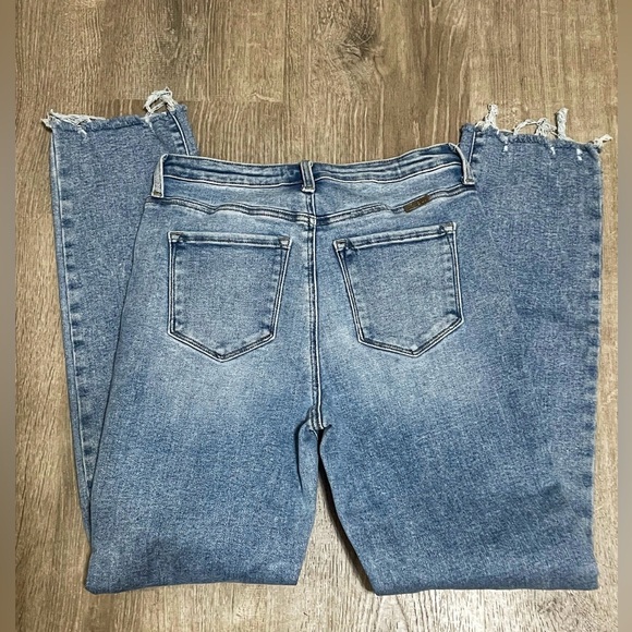 KanCan Light Blue Straight Leg Jeans - Picture 3 of 6